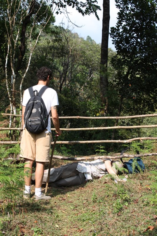 India 2010 - Coorg - Honey Valley - Trek to the Swimming Hole
